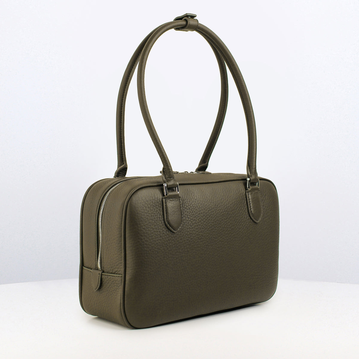 BOSTON TUILERIES PM LEDERHANDTASCHE KHAKI