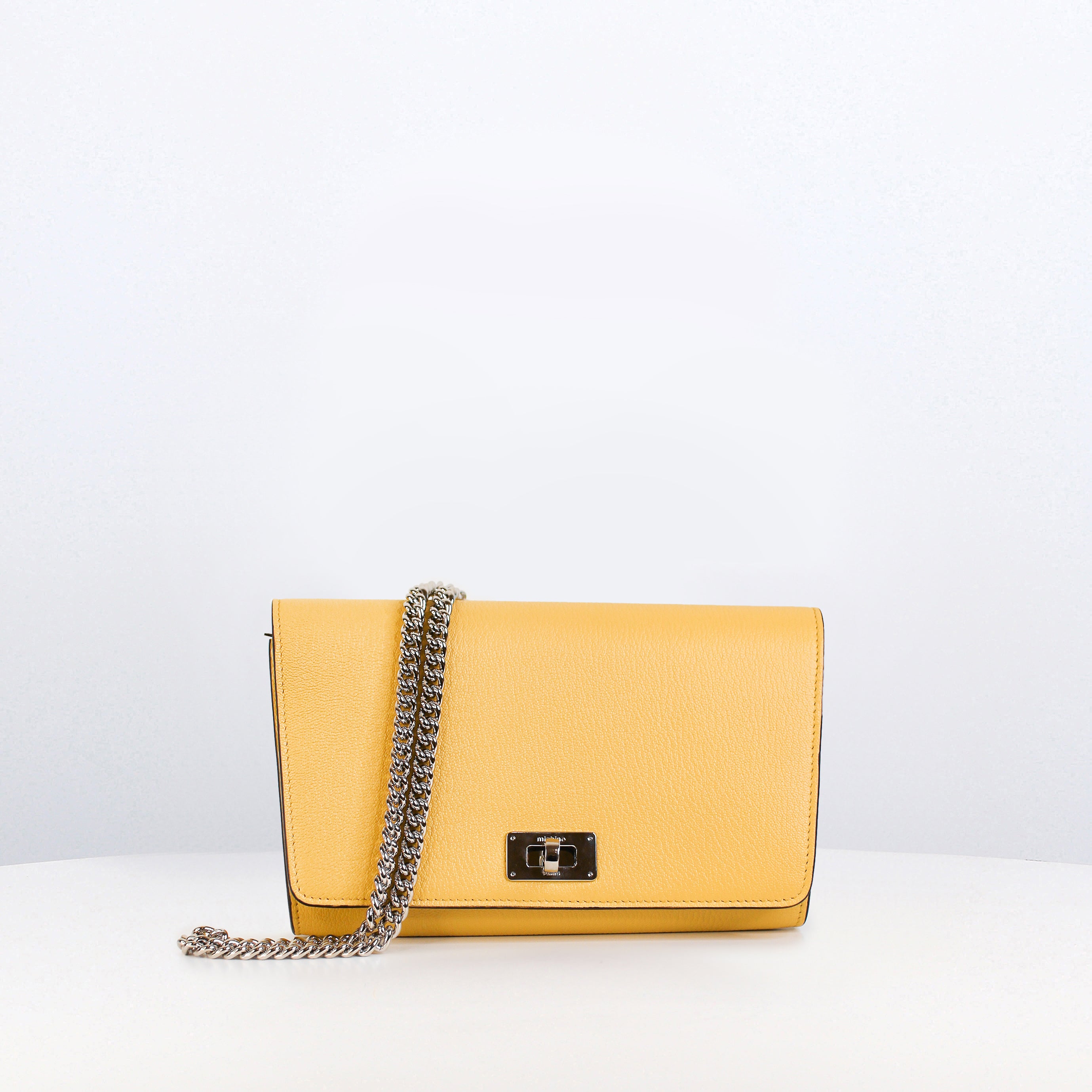 "Archive Event" SAC PORTEFEUILLE EN CUIR CAPUCINES YELLOW