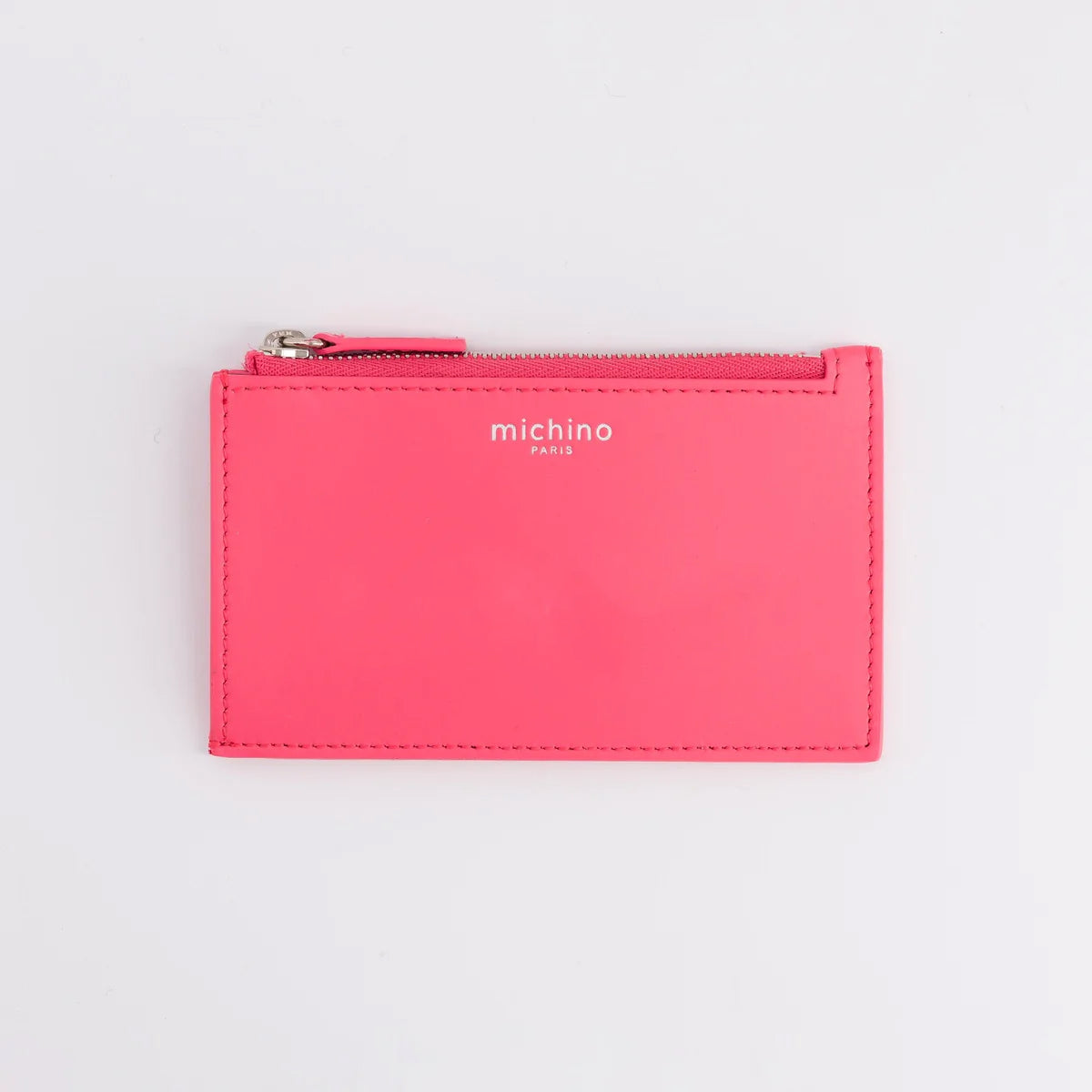 zip card case fuxia