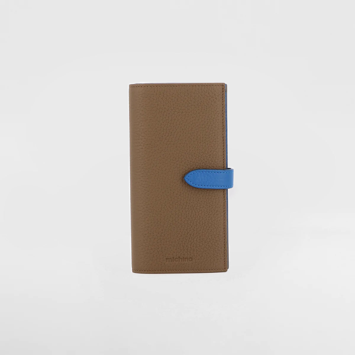 "Archive Event" LONG THIN WALLET TAUPE / BLEU TRANSAT
