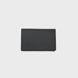 LEATHER BUSINESS CARD HOLDER BLACK