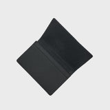 LEATHER BUSINESS CARD HOLDER BLACK