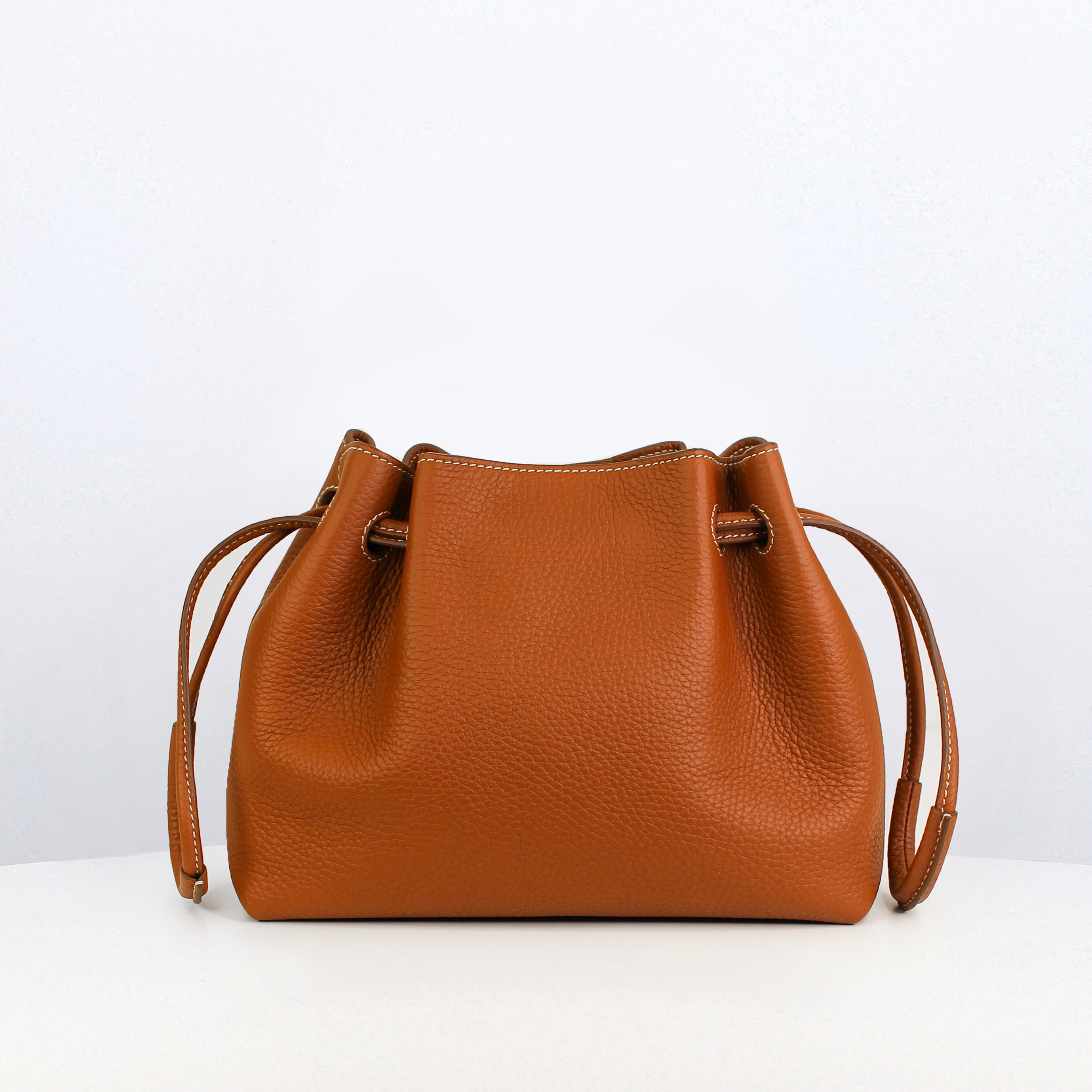 "Archive Event" SAC BOURSE EN CUIR COLETTE MINI GOLD