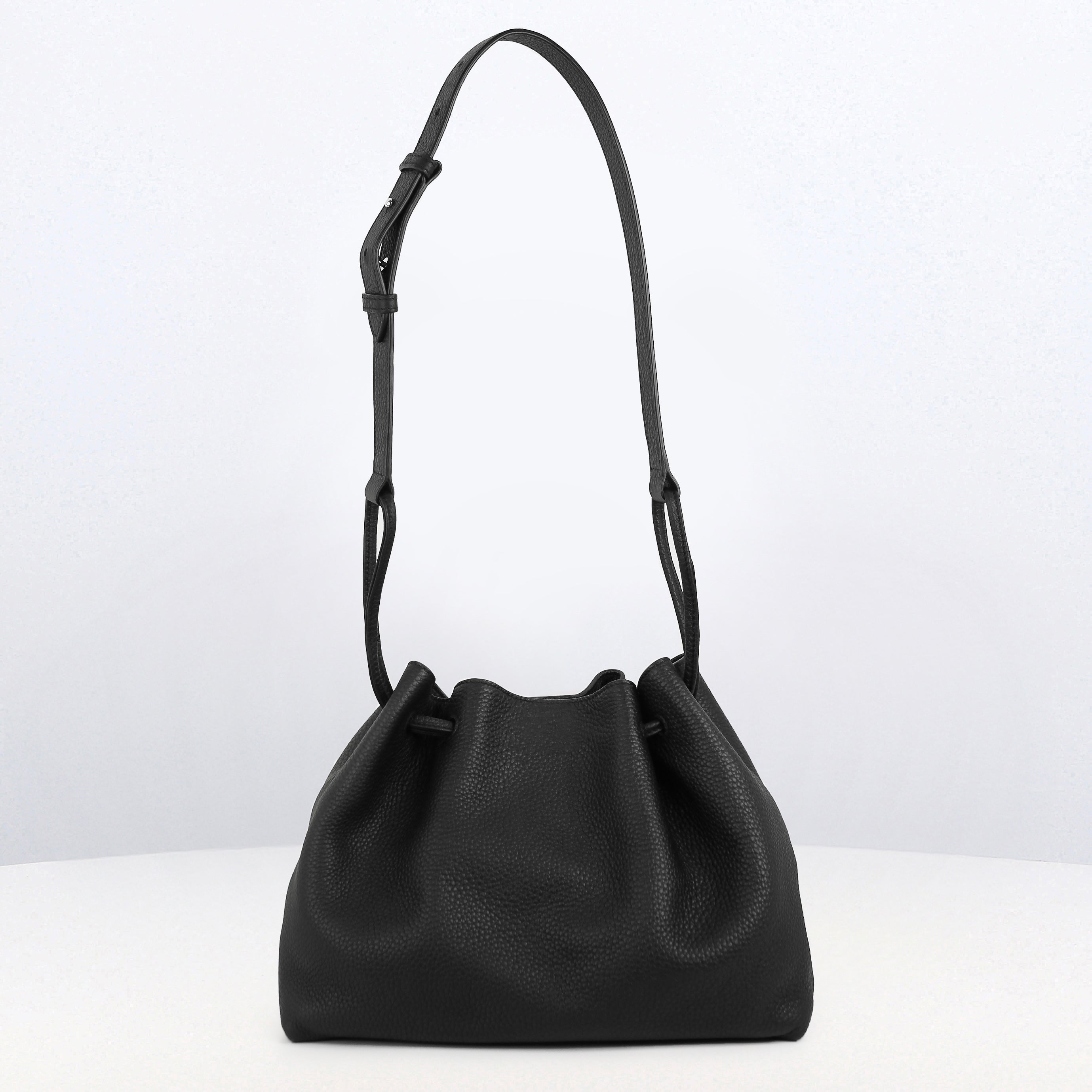 "Archiv-Events" COLETTE PM LEDERHANDTASCHE SCHWARZ (LANGER TRAGEGRIFF/-RIEMEN)