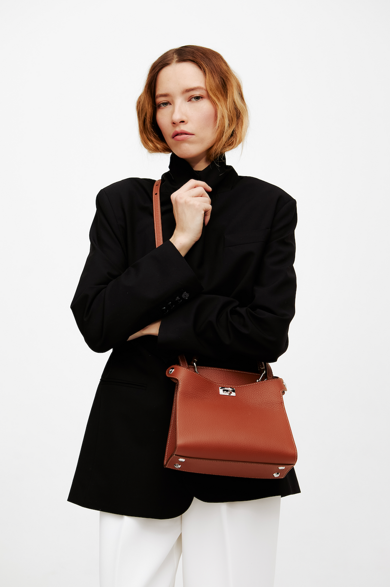 ミチノパリ ルテスミニmichino PARIS ゴールド金具 ハンドバッグ - ルテス ミニ ゴールド – Michino Paris