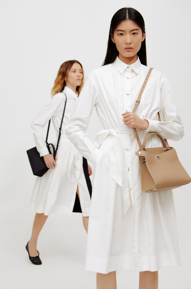 ハンドバッグ - ルテス ミニ ライトピンク – Michino Paris ハンドバッグ - ルテス ミニ ライトピンク – Michino Paris