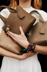 LEATHER HANDBAG ETOILE MINI ELEPHANT