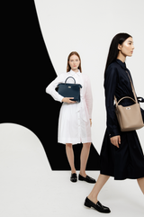SAC SEAU EN CUIR ODEON MINI TOURTERELLE