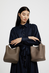 SAC SEAU EN CUIR ODEON MINI ÉLÉPHANT