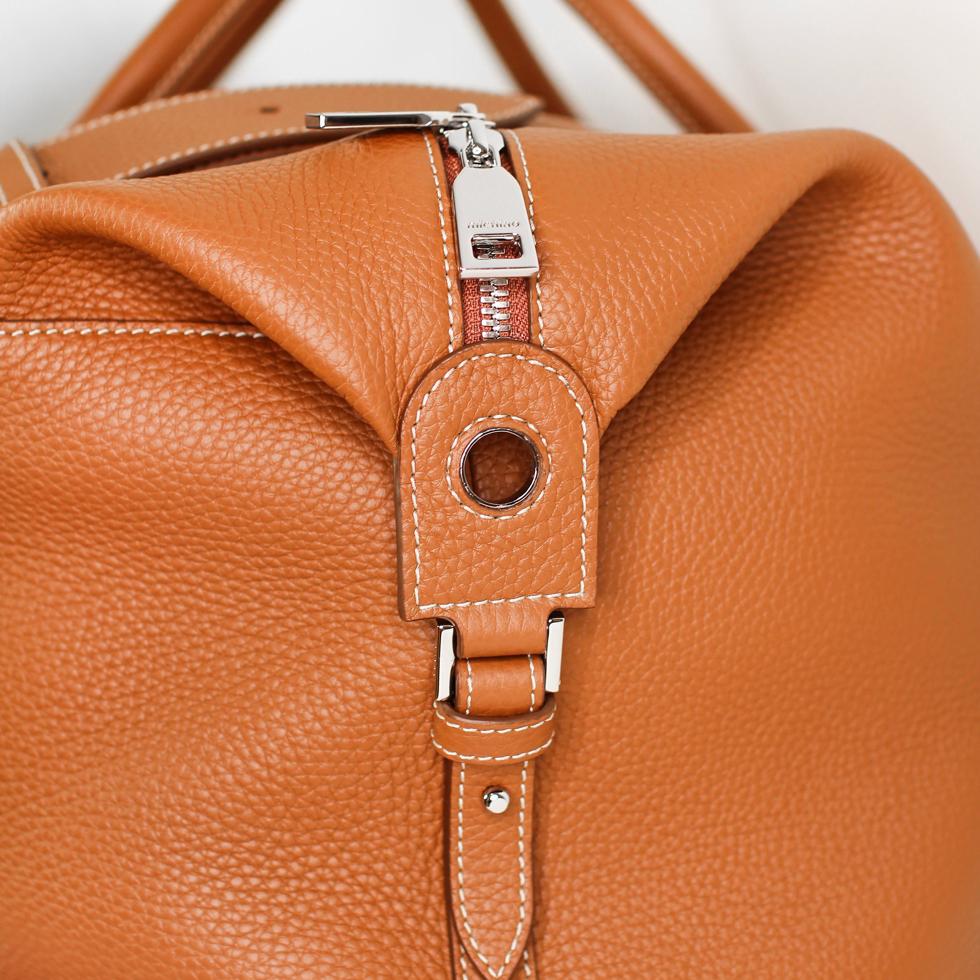 MONTPARNASSE DUFFLE LEDERTASCHE GOLD