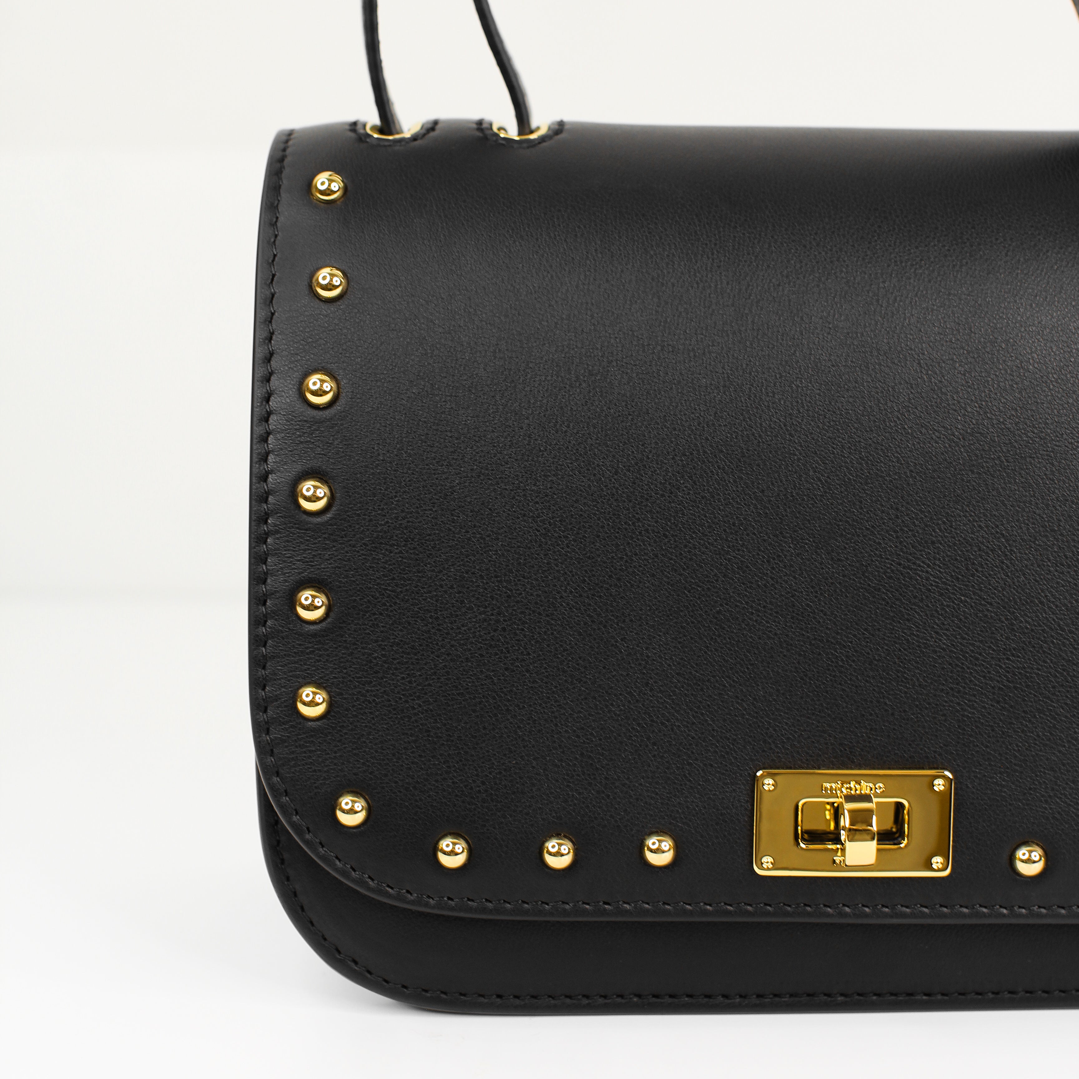 "Archiv-Events" ELYSÉE LEDERTASCHE SCHWARZ GENAGELT