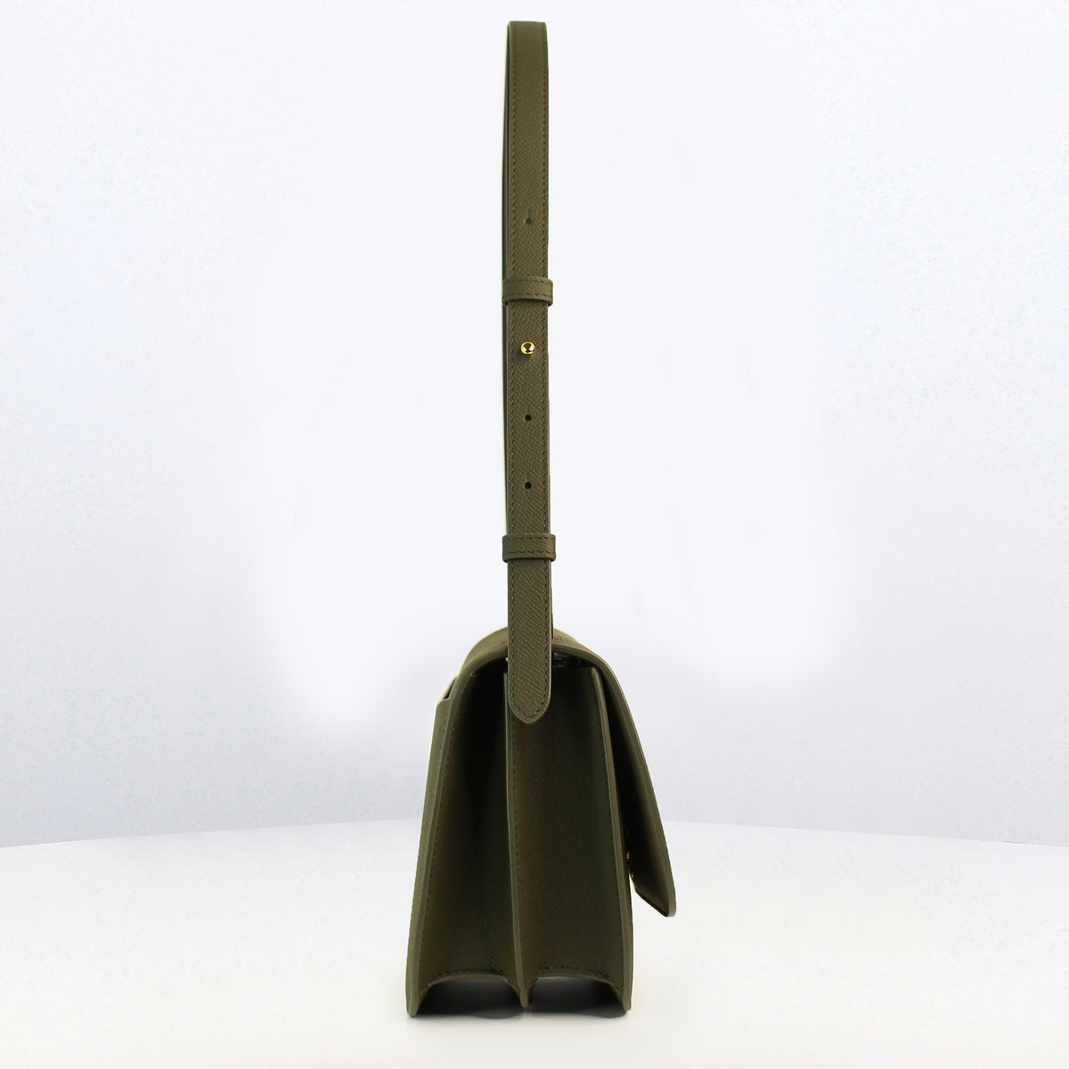 ELYSÉE OST/WEST LEDERHANDTASCHE KHAKI