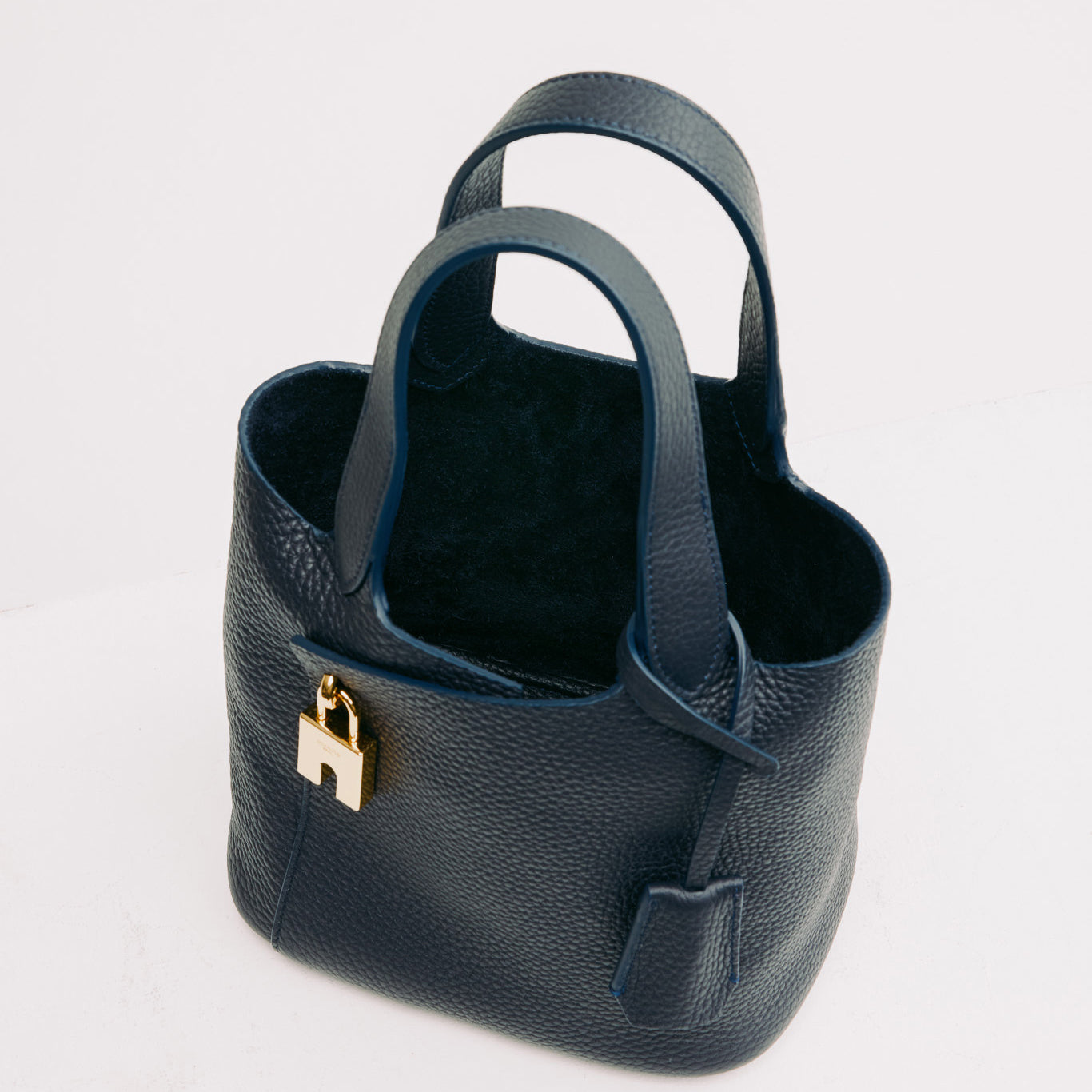 Etoile Mini Leather Bucket Bag in Eclipse | Michino Paris