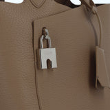 LEATHER HANDBAG ETOILE MINI TAUPE