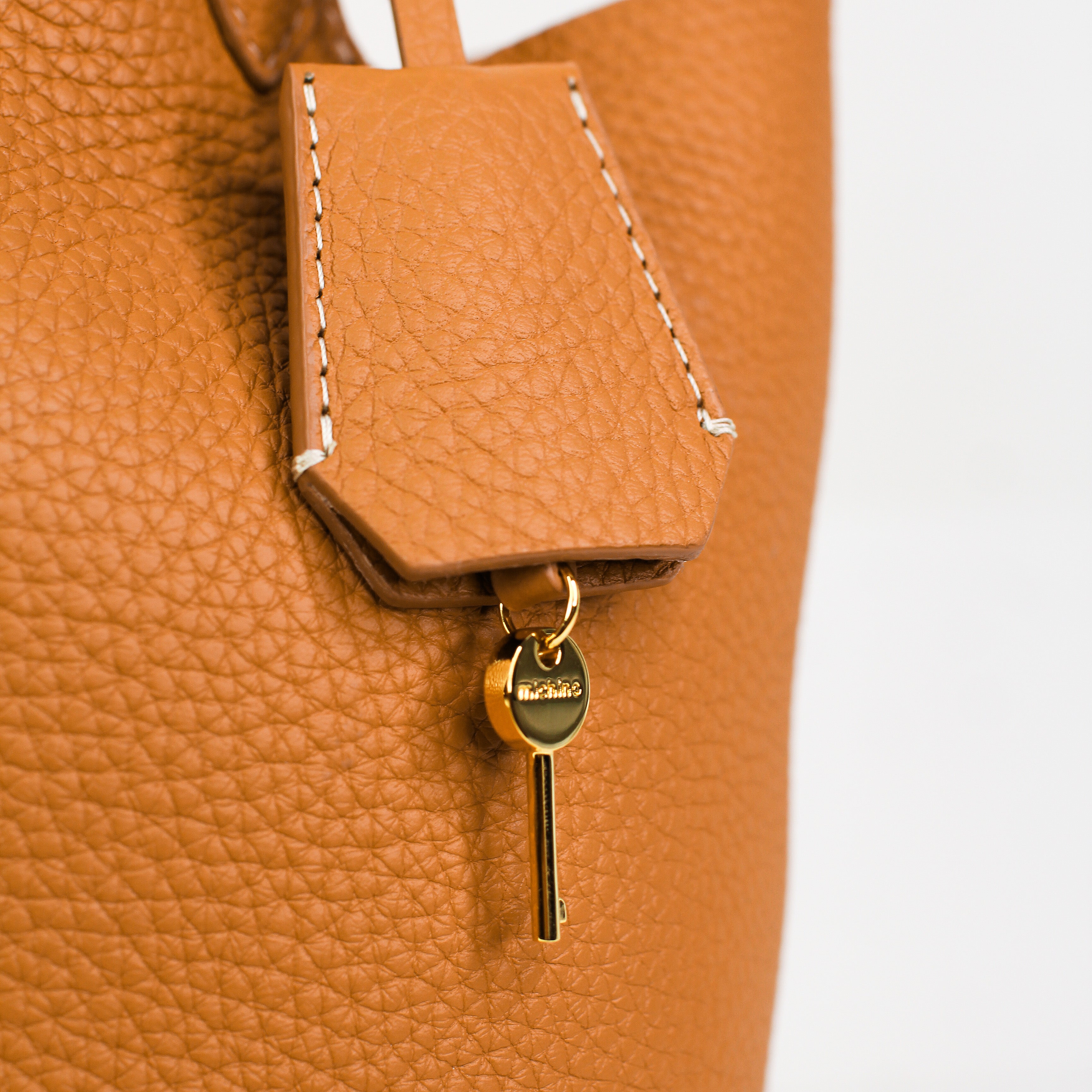 ハンドバッグ - エトワール スモール キャメル ゴールド金具