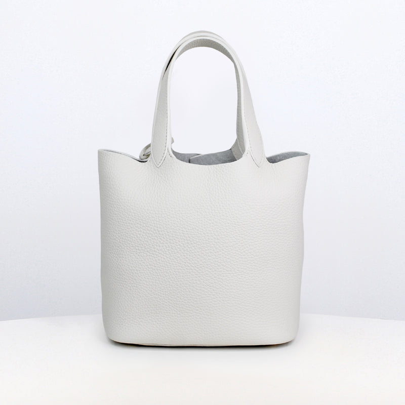 SAC A MAIN EN CUIR ETOILE PM CRAIE FINITIONS DORÉES