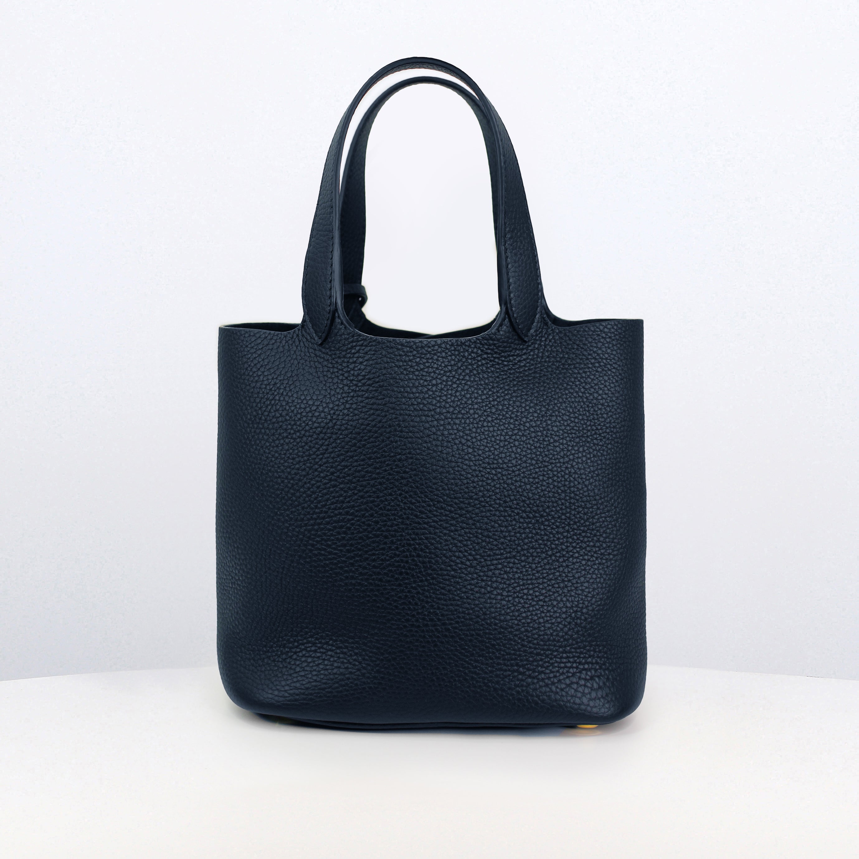 SAC A MAIN EN CUIR ETOILE PM ECLIPSE FINITIONS DORÉES