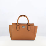 FAUBOURG LEATHER HANDBAG MINI CAMEL