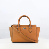 FAUBOURG LEATHER HANDBAG MINI CAMEL
