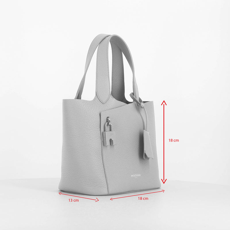 LEATHER HANDBAG ETOILE MINI TOURTERELLE