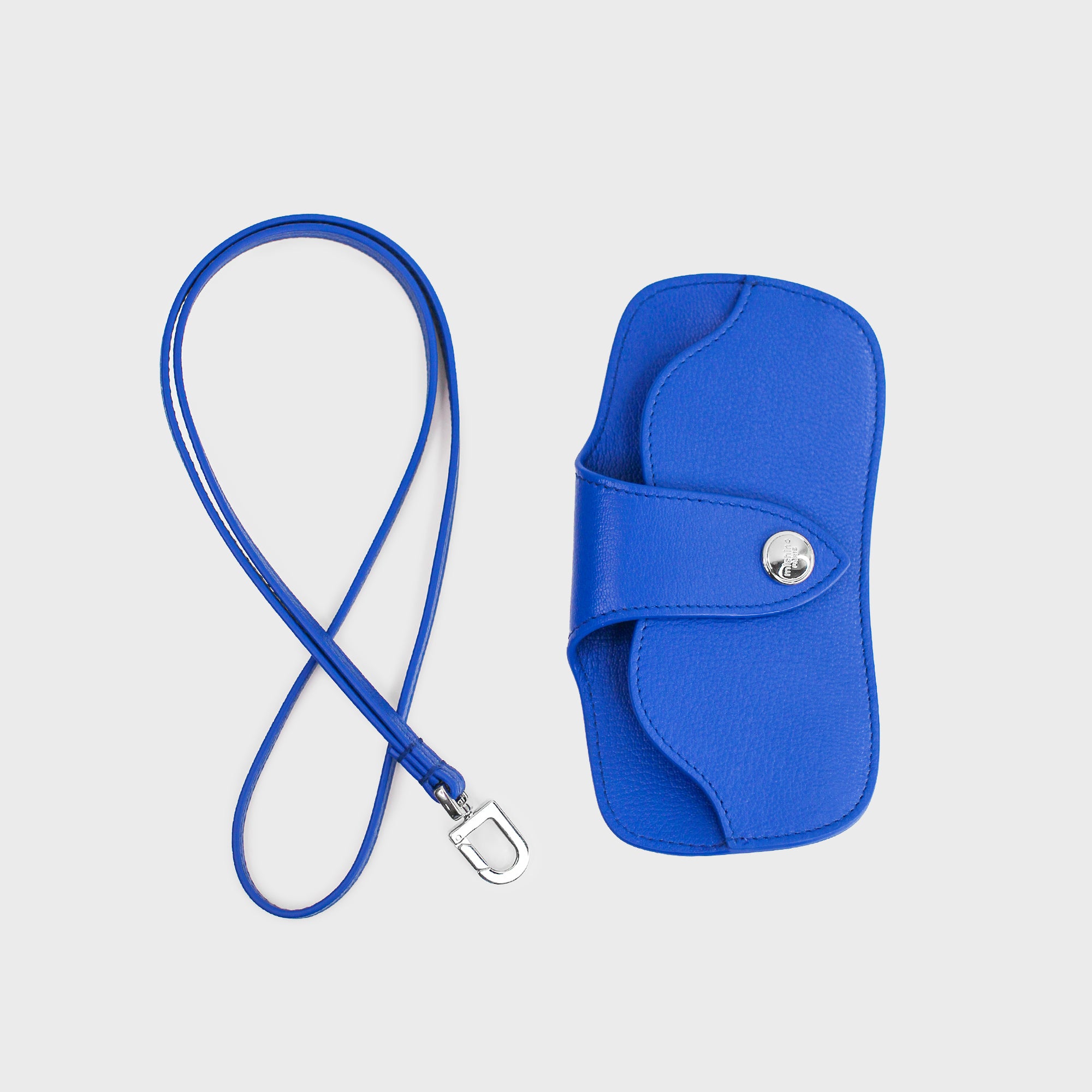 メガネケース オーシャンブルー 