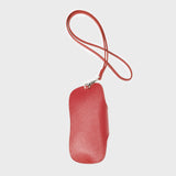 LEATHER GLASSES HOLDER GERANIUM
