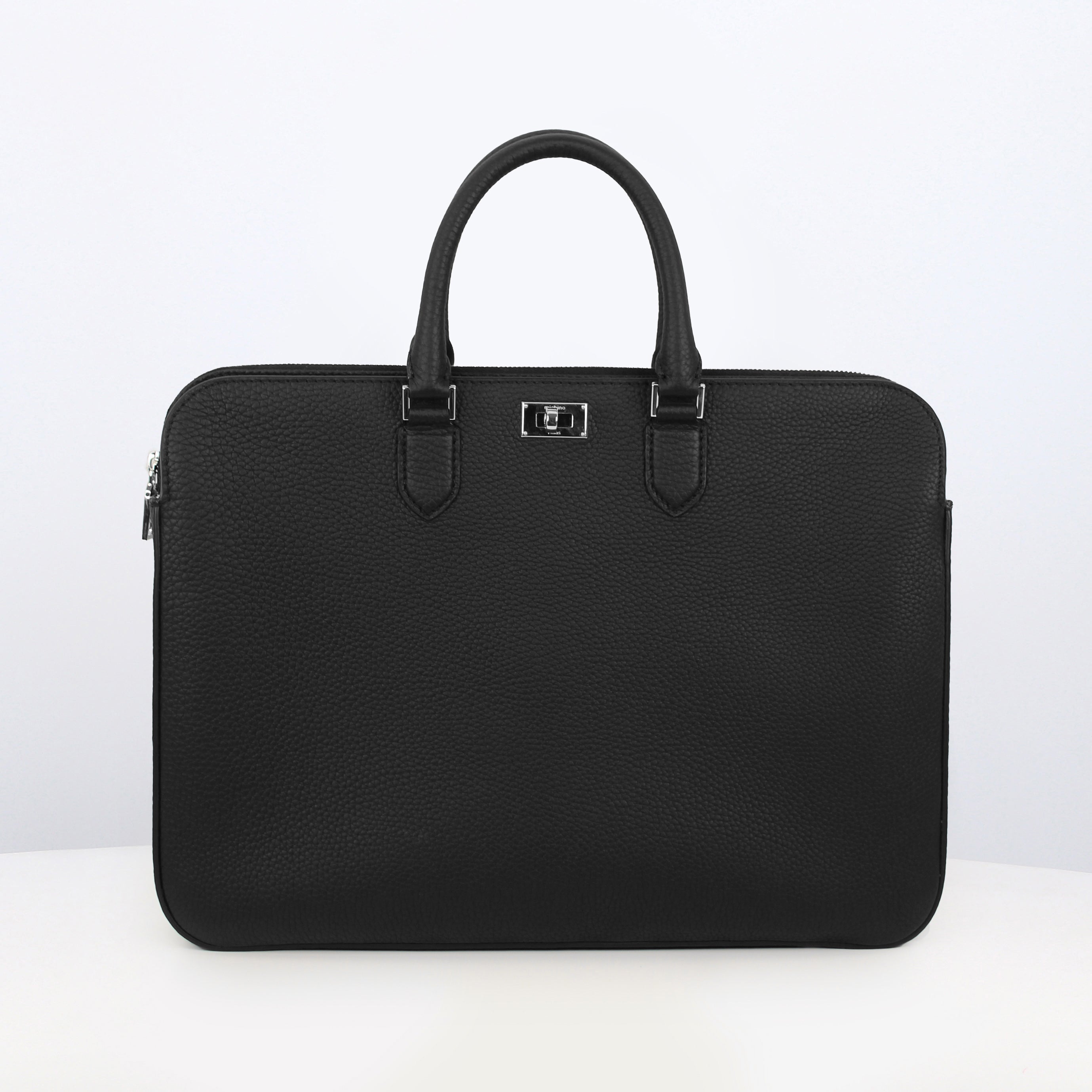 "Archive Event" ORSAY LEATHER BRIEFCASE BLACK (WITHOUT STRAP)