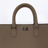 PORTE-DOCUMENTS EN CUIR ORSAY TAUPE
