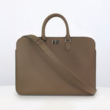 PORTE-DOCUMENTS EN CUIR ORSAY TAUPE