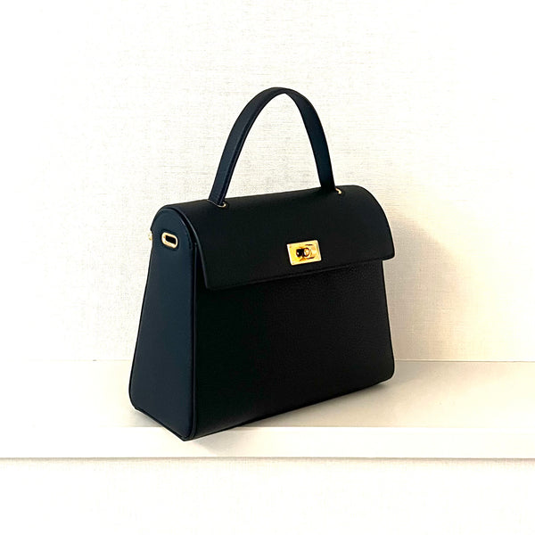 SAC À MAIN EN CUIR PALAIS ROYAL PM ECLIPSE