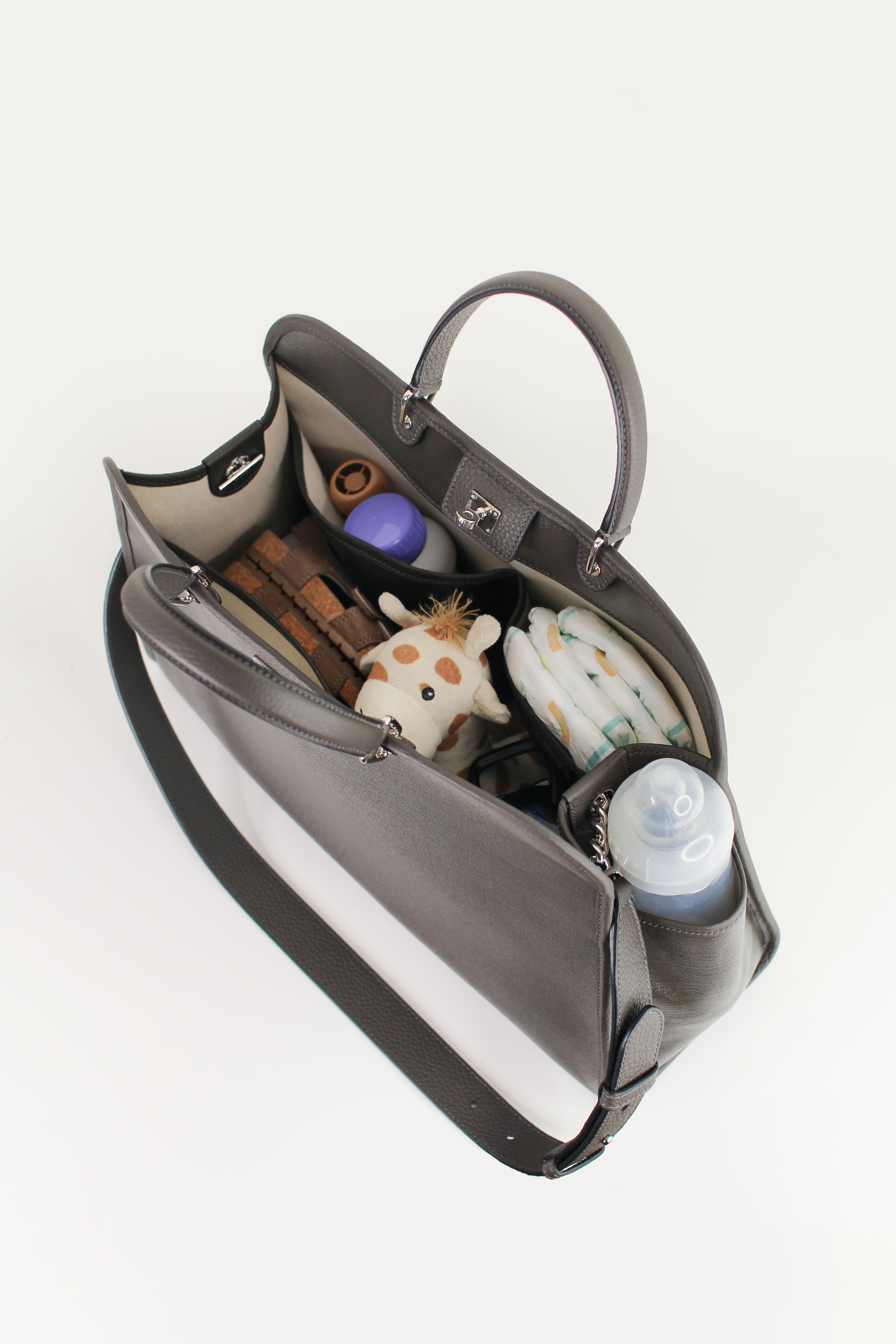 サンジェルマンバッグ チャーコールグレー色