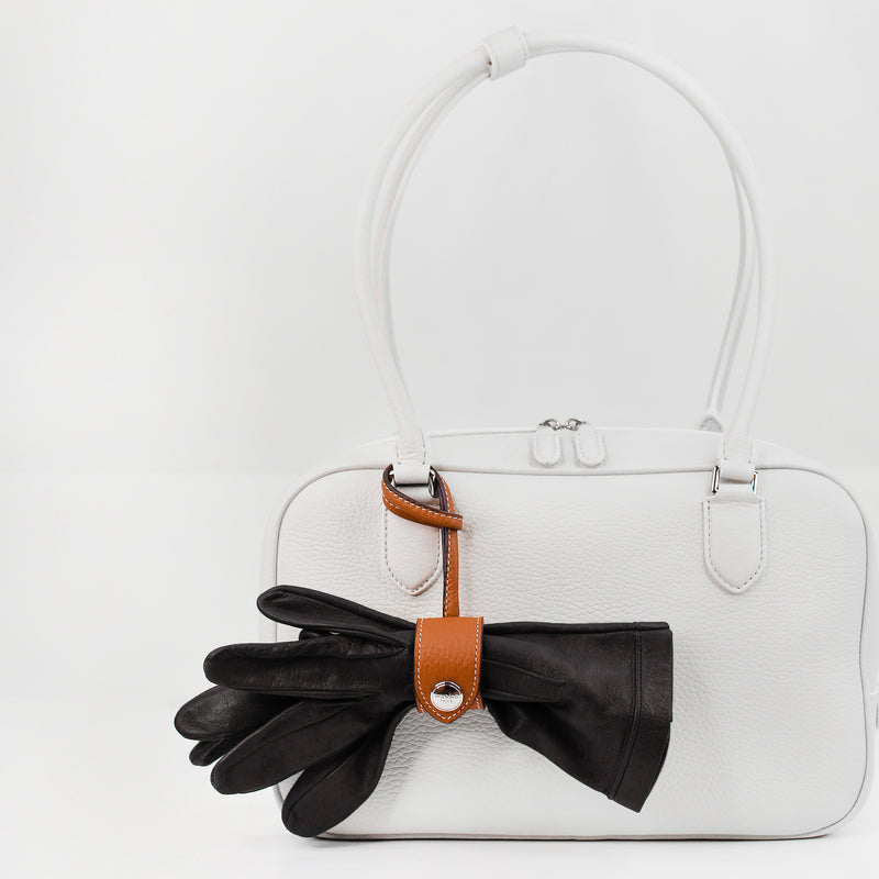 PORTE-GANTS EN CUIR GOLD