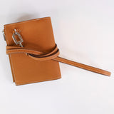COFFRET : PORTEFEUILLE ET SANGLE EN CUIR GOLD