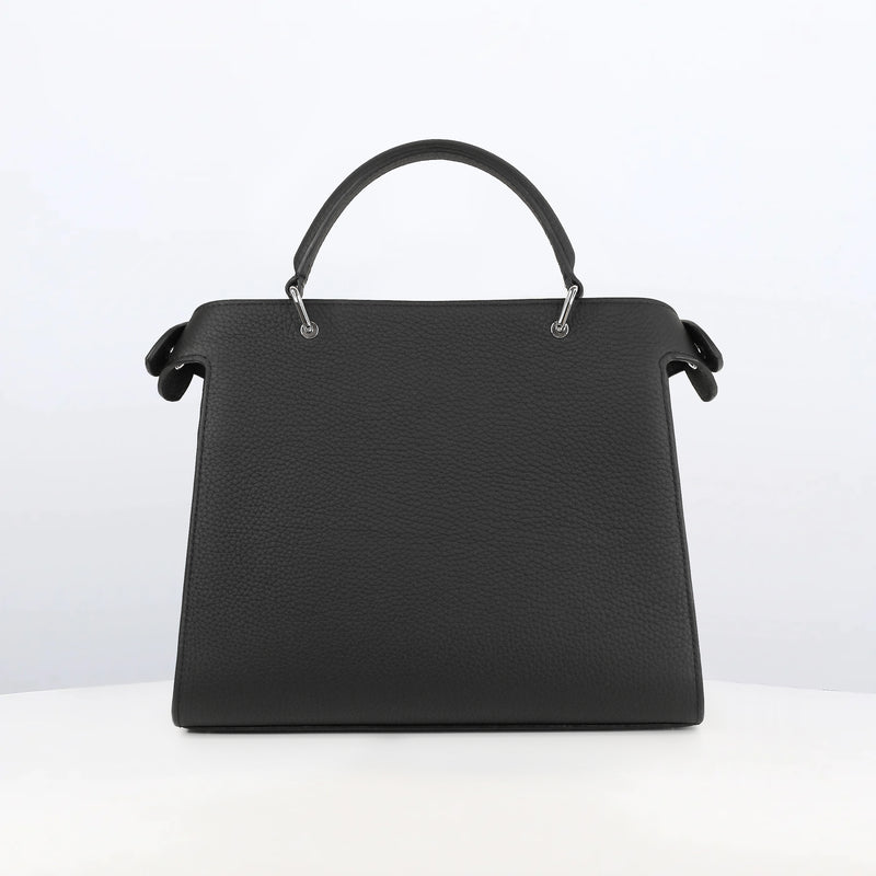 SAC À MAIN EN CUIR LUTECE 27 NOIR