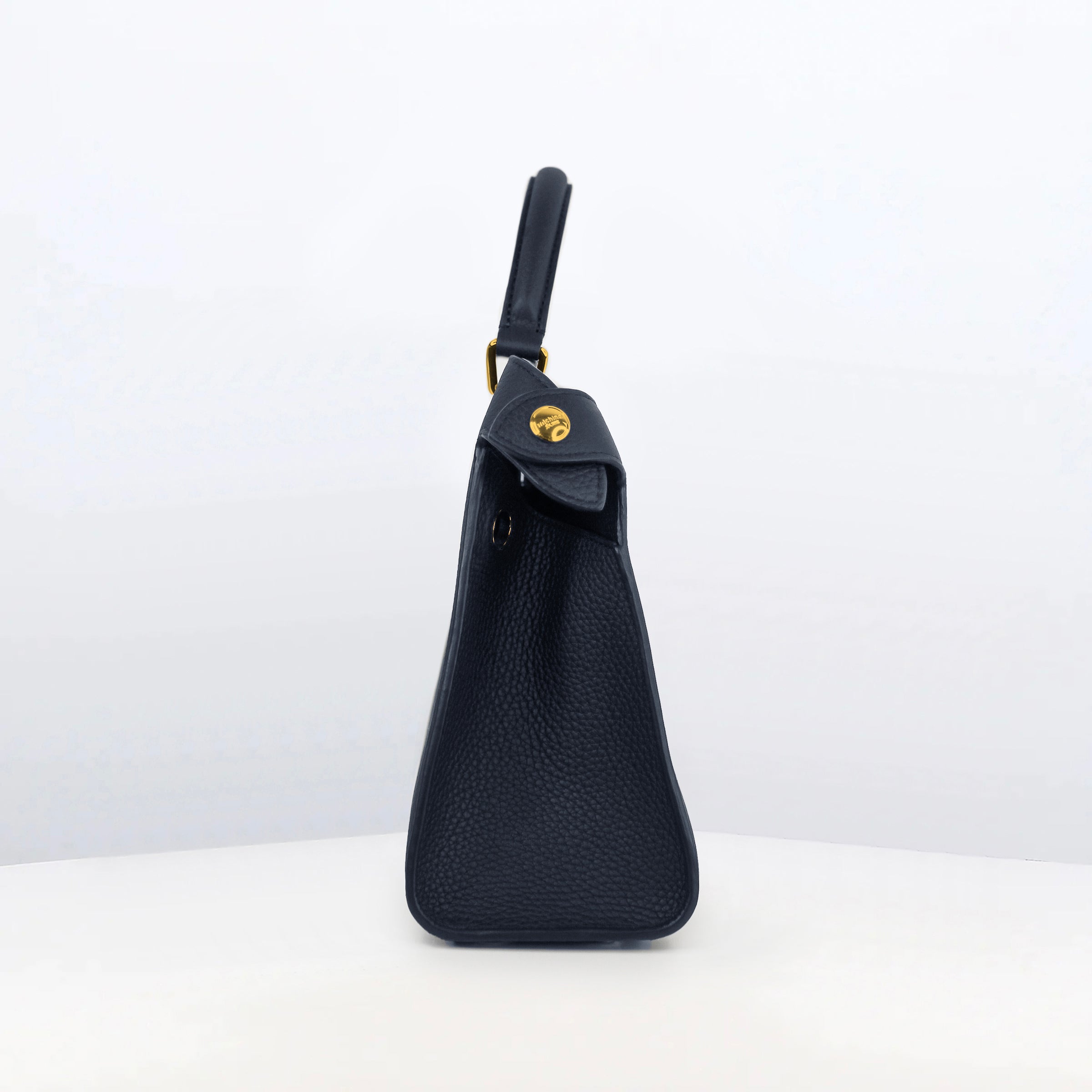 SAC À MAIN EN CUIR LUTECE 27 ECLIPSE FINITIONS DORÉES