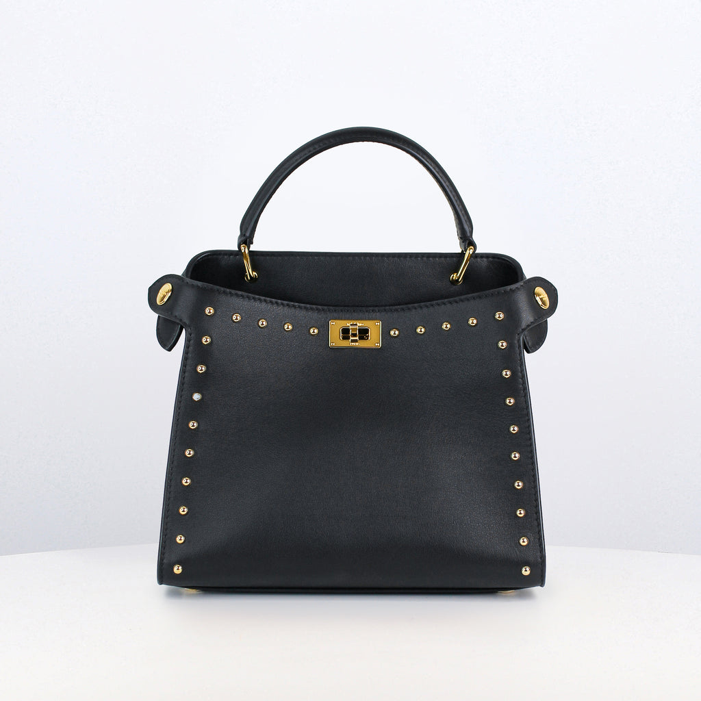 ハンドバッグ - ルテス ミニスタッズ ブラック – Michino Paris