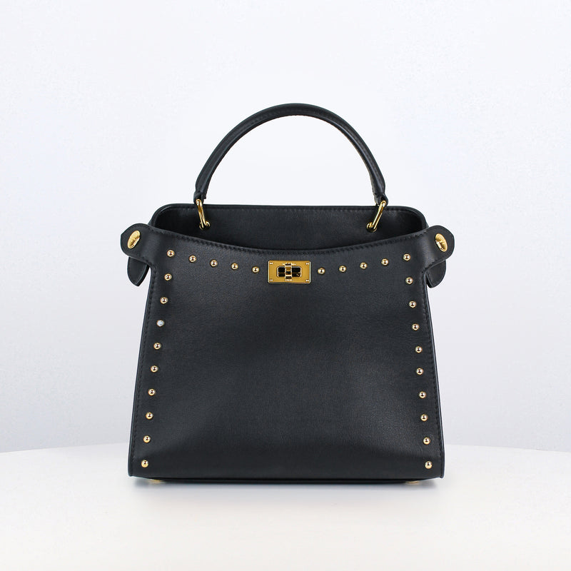 ハンドバッグ - ルテス ミニスタッズ ブラック – Michino Paris