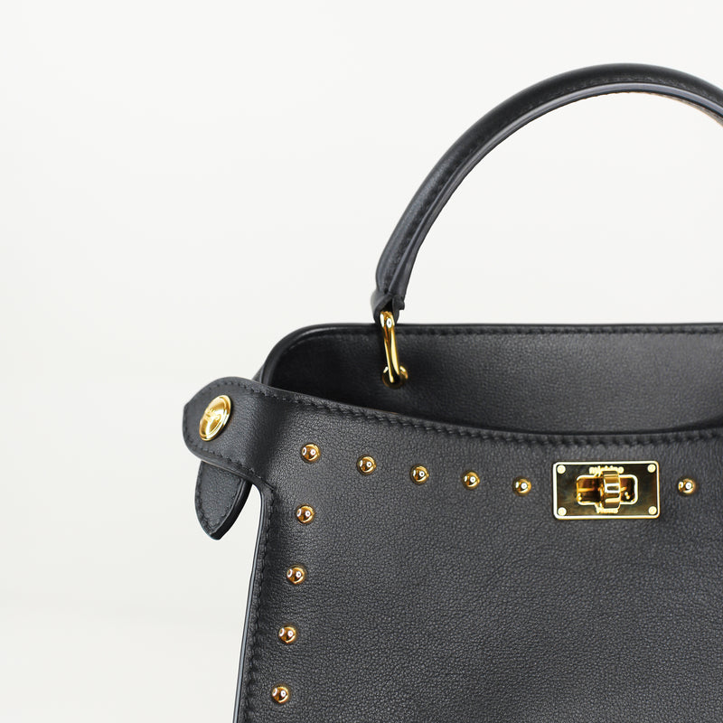 【ほぼ新品】Michino Paris ルテス　ミニ　ブラック ハンドバッグ - ルテス ミニ ブラック