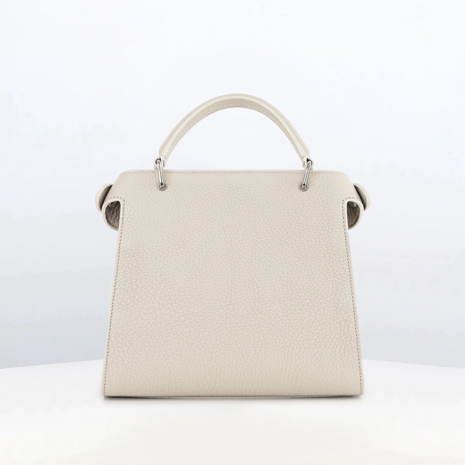 【michino PARIS】LUTECE ルテス レザーハンドバッグ ミニsize ハンドバッグ - ルテス ミニ アイボリー – Michino Paris