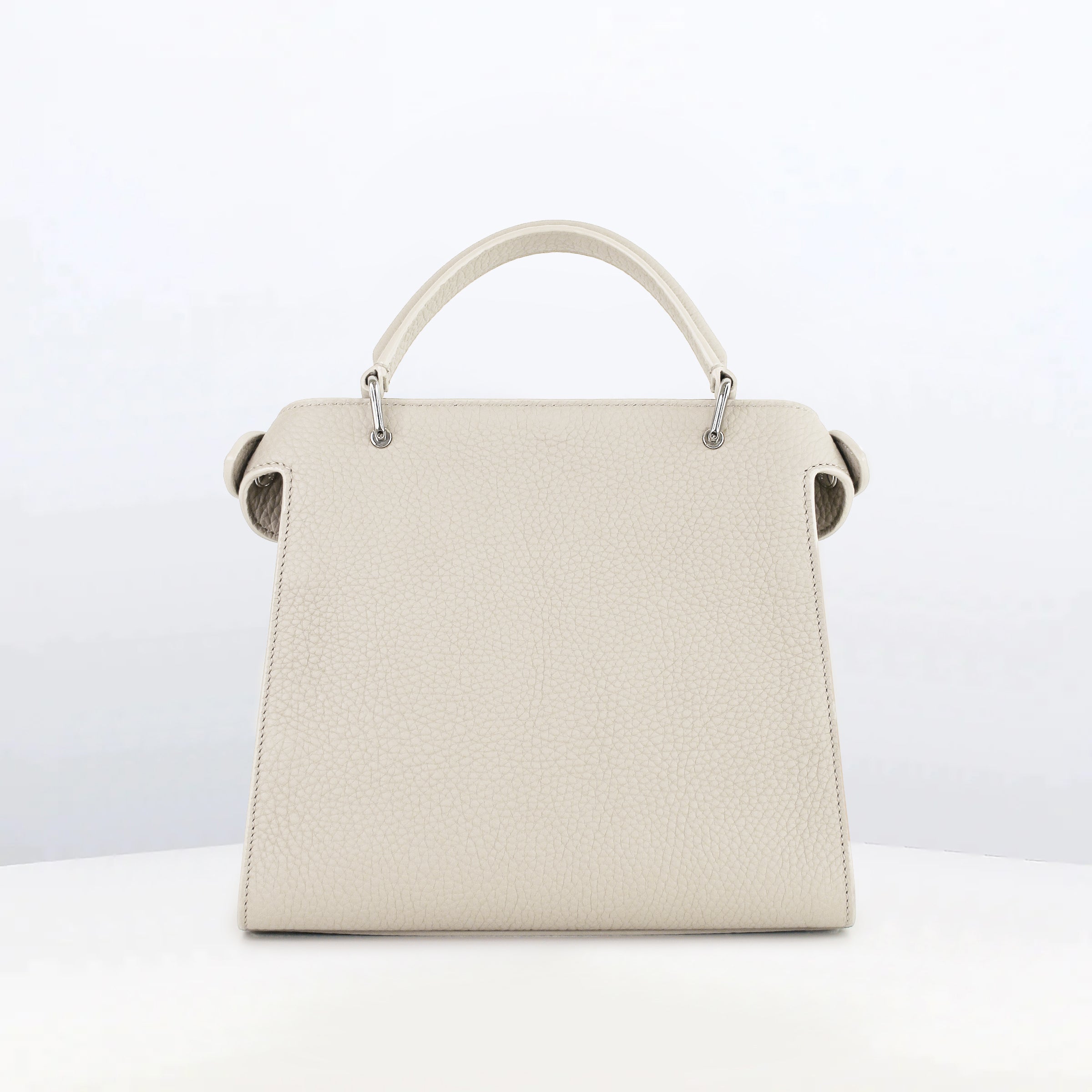 GIFT SET: LUTECE MINI CRAIE LEATHER HANDBAG & PRUNE LEATHER GLOVE HOLDER