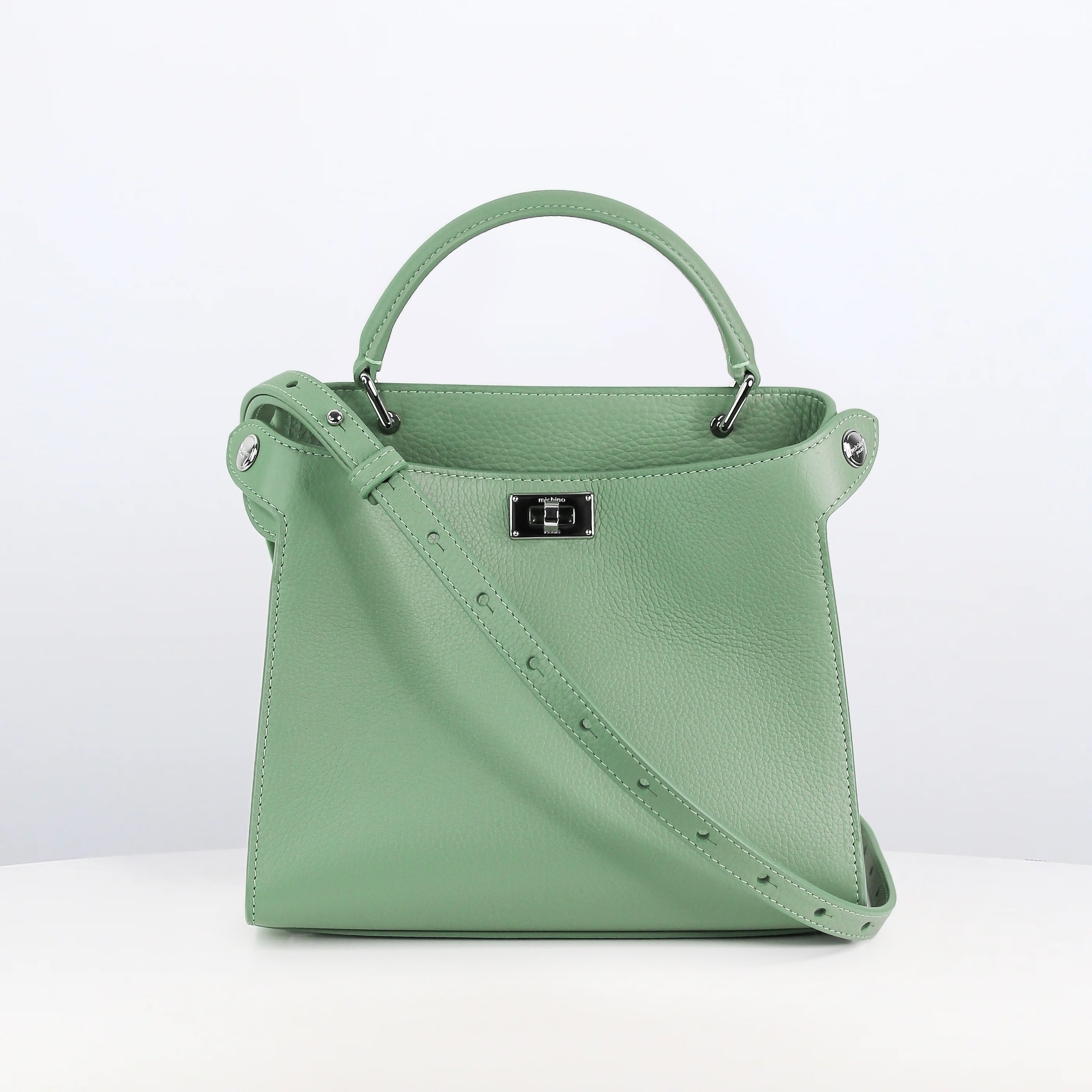 ルカシーハイブリッド　ユニロック 美品 ハンドバッグ - ルテスミニ ジヴェルニー
