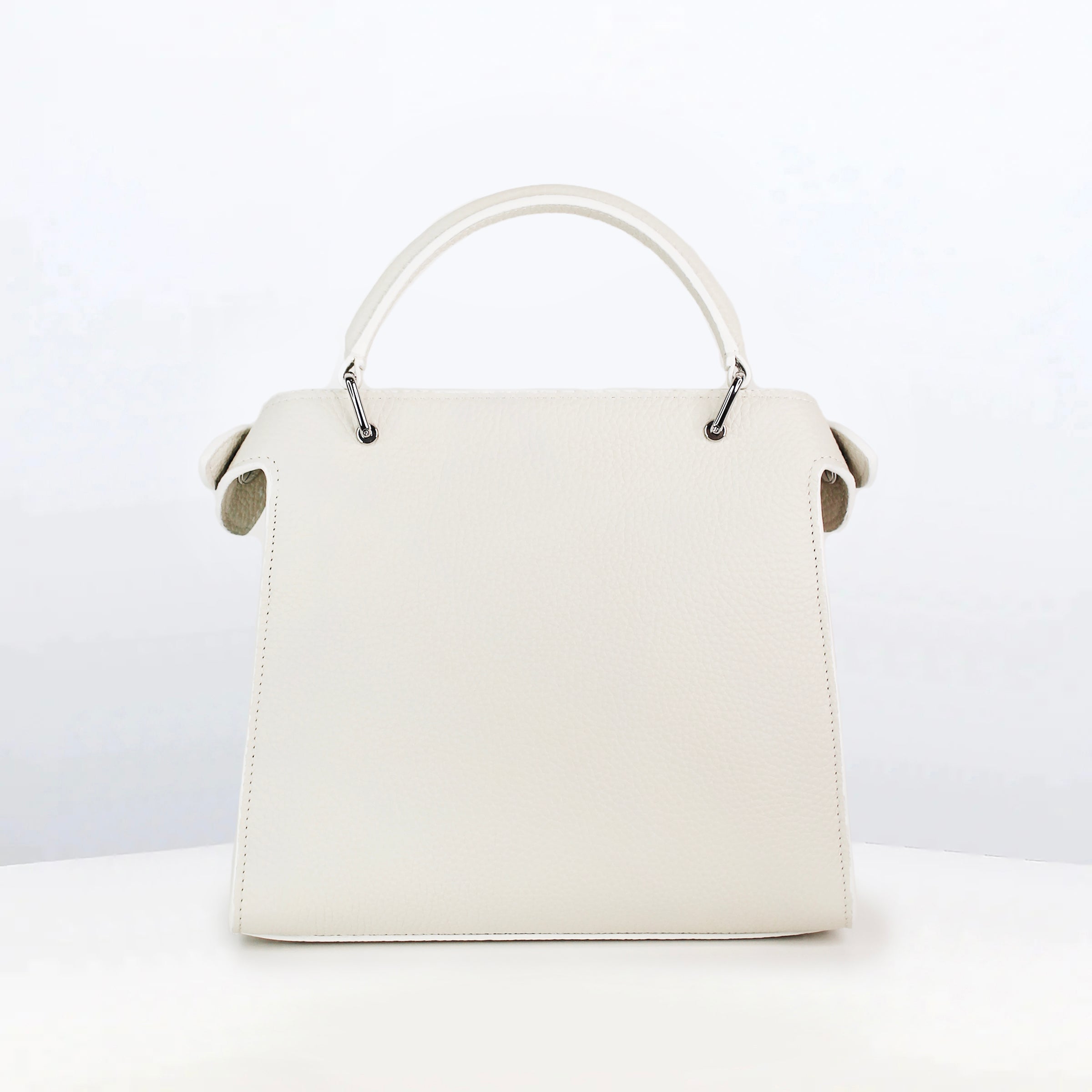 SAC À MAIN EN CUIR LUTECE MINI INTERSIA MULTICOLORED FLOWERS