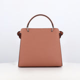 LEATHER HANDBAG LUTECE MINI NUDE