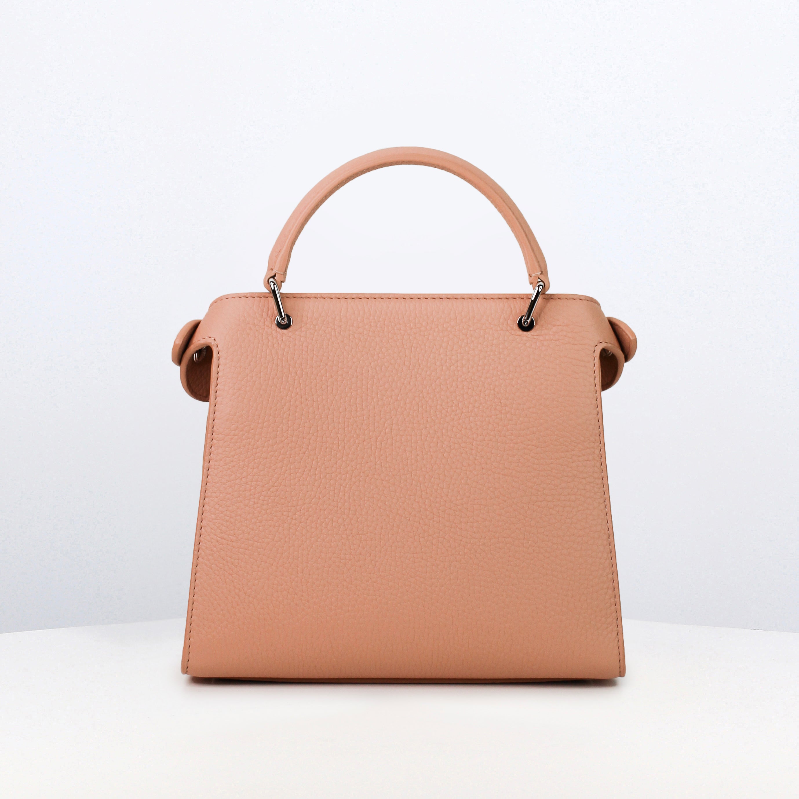 SAC À MAIN EN CUIR LUTECE MINI TERRACOTTA