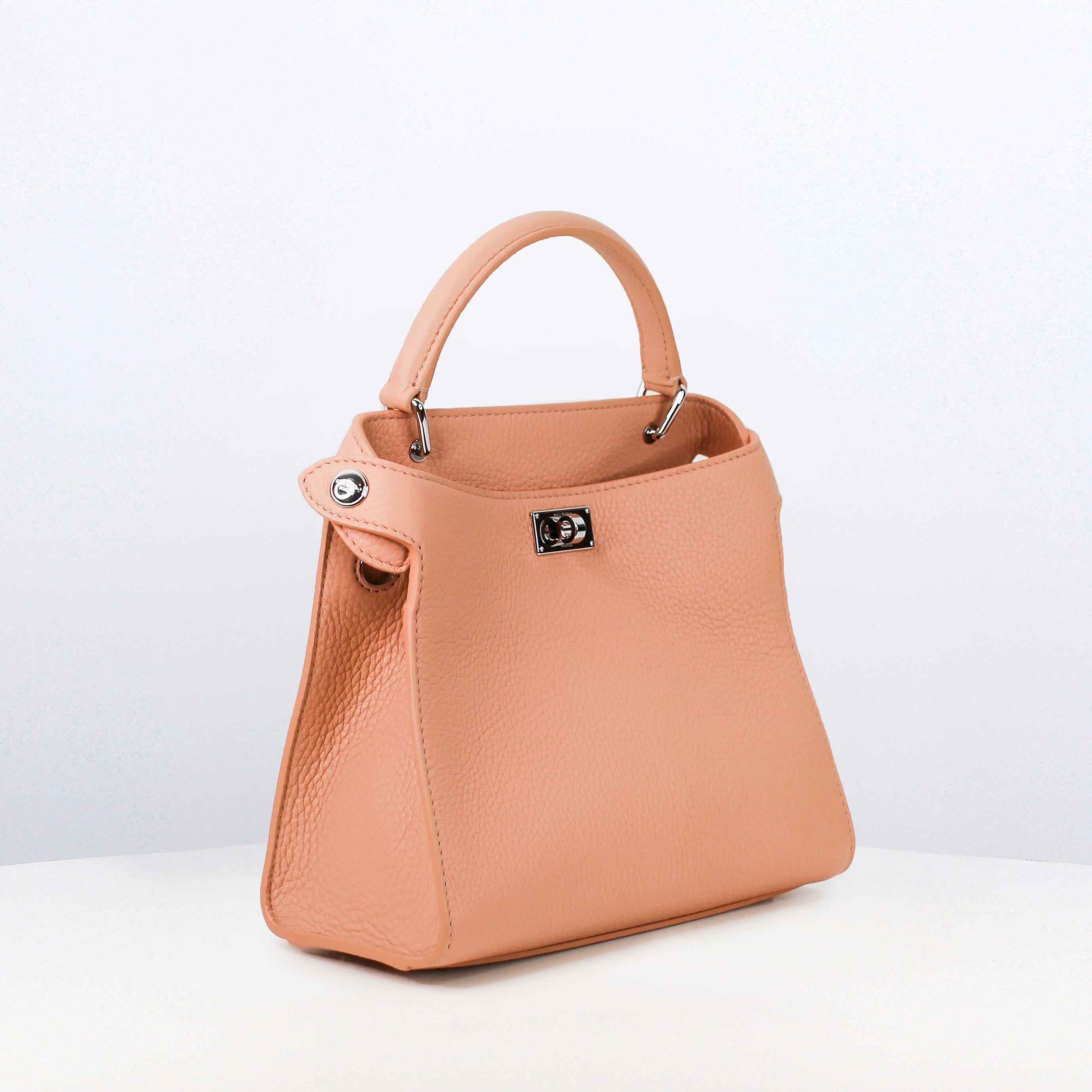 SAC À MAIN EN CUIR LUTECE MINI TERRACOTTA