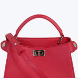 SAC À MAIN EN CUIR LUTECE NANO LIPSTICK