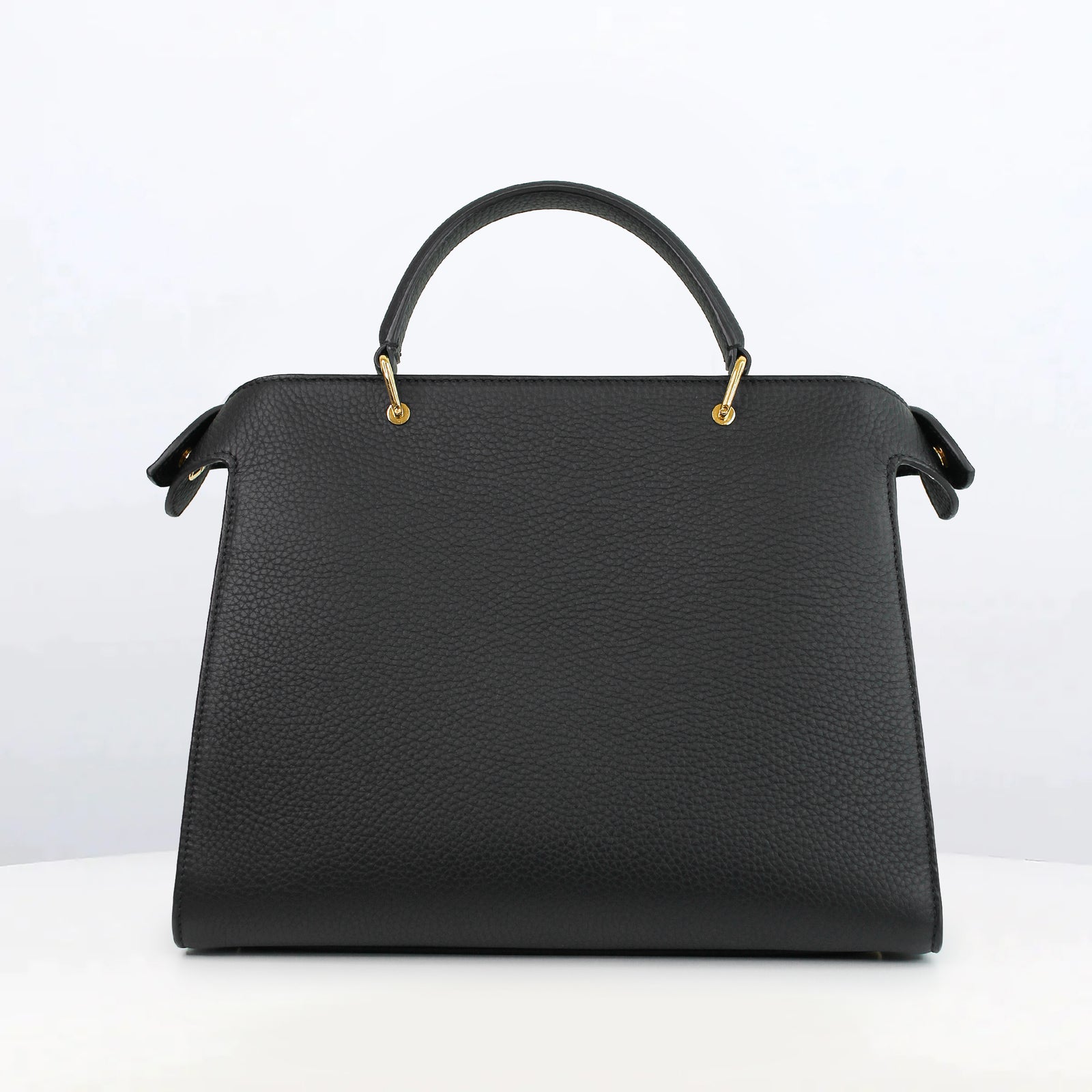 ハンドバッグ - ルテス スモール ブラック ゴールド金具 – Michino Paris