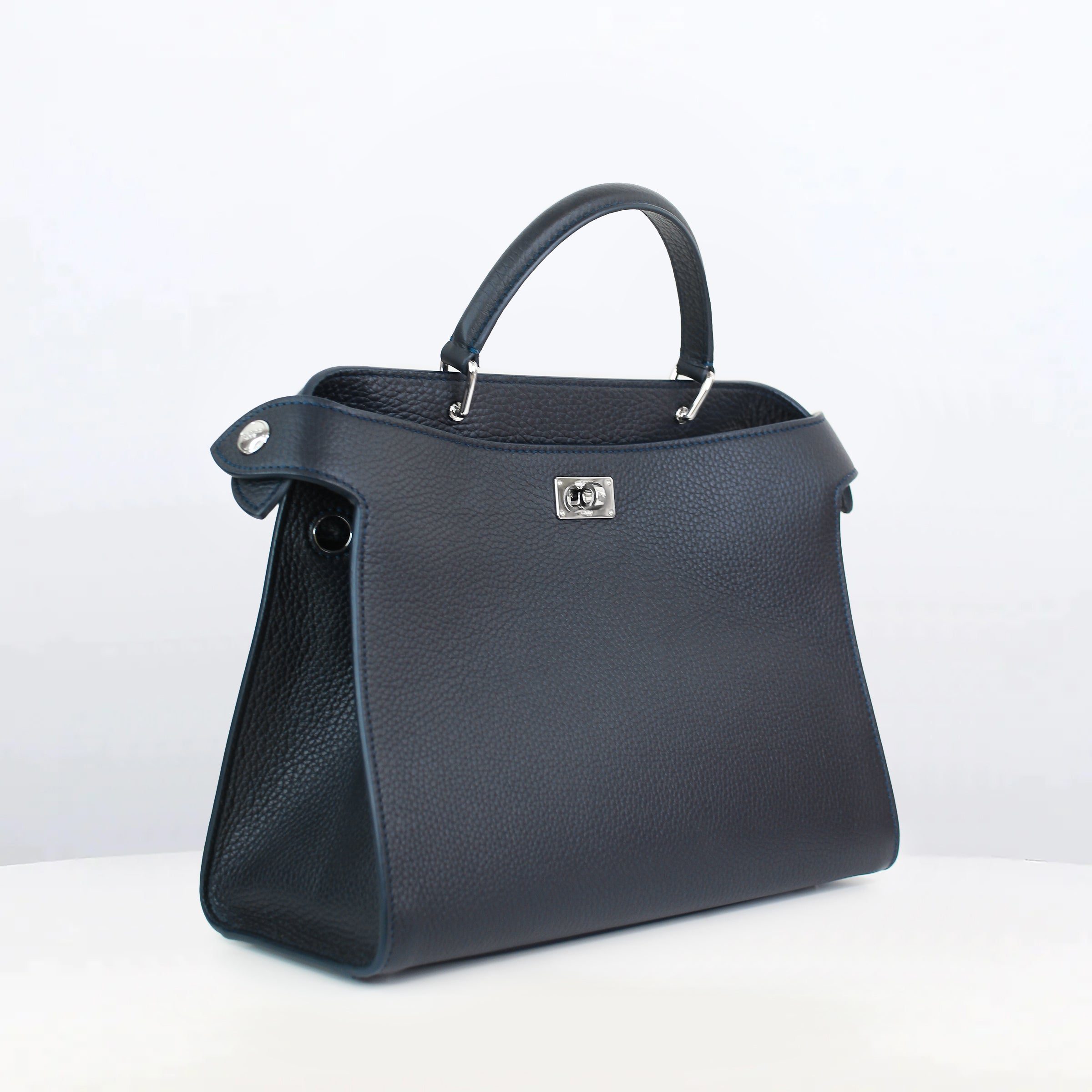 michino paris ルテスミニ　バッグ　エクリプス LEATHER HANDBAG LUTECE PM ECLIPSE