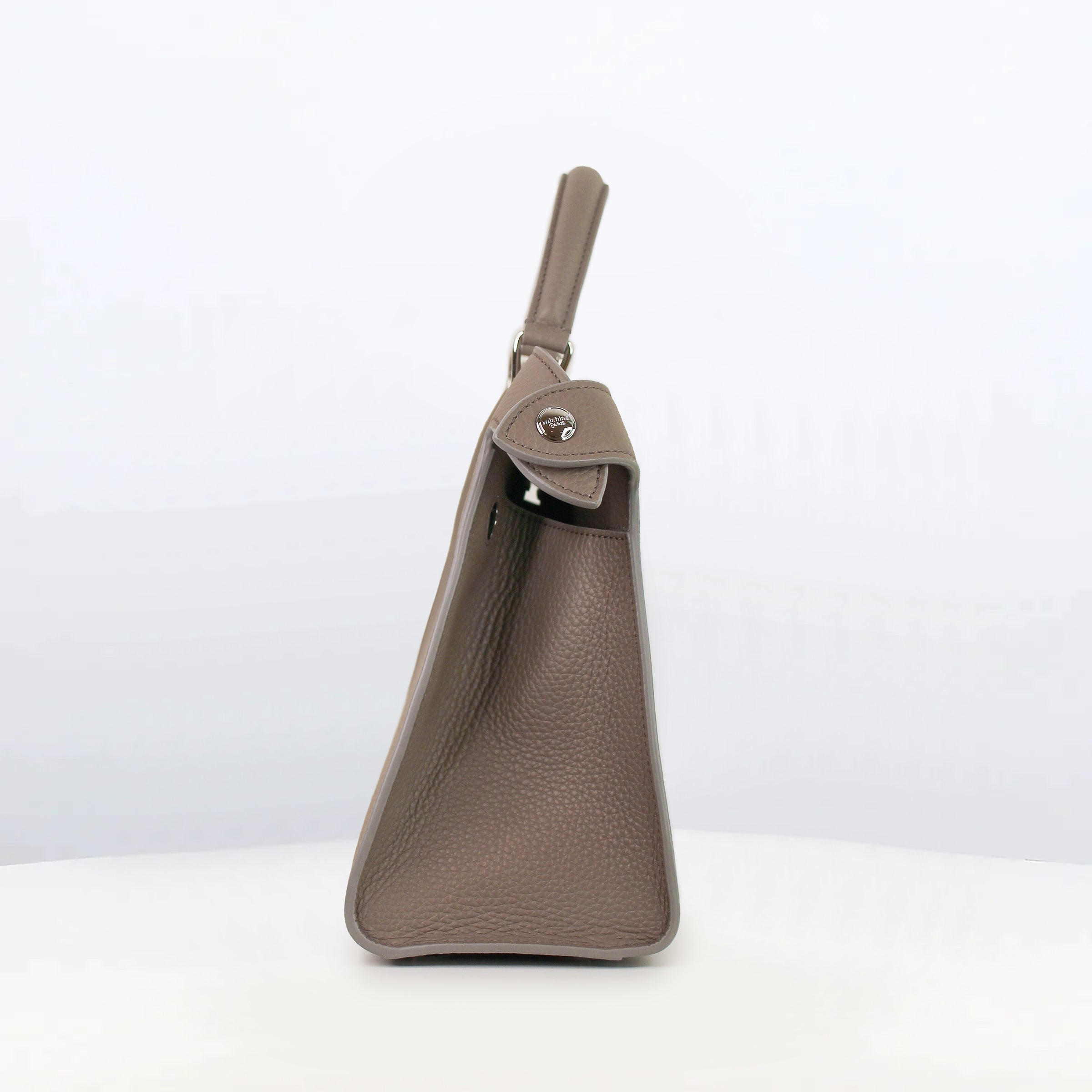 SAC À MAIN EN CUIR LUTECE PM ÉLÉPHANT