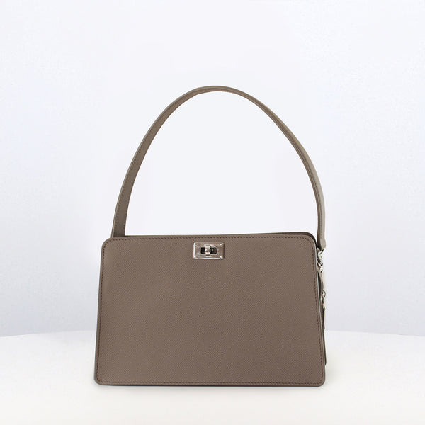 UNISEX TAUPE POUCH